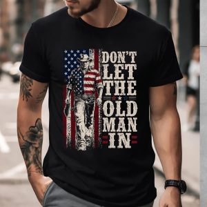 Don't Let The Old Man In T-Shirt - Memorial Toby Retro Country Music