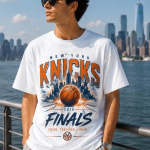 New York Finals 2026 Shirt, Basketball City Tee, Vintage Playoff Graphic Tee, Orange Blue Sports Shirt, NYC Game Day Tee